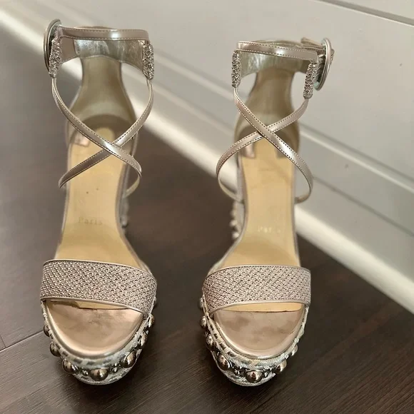 Chocazeppa studded wedge sale